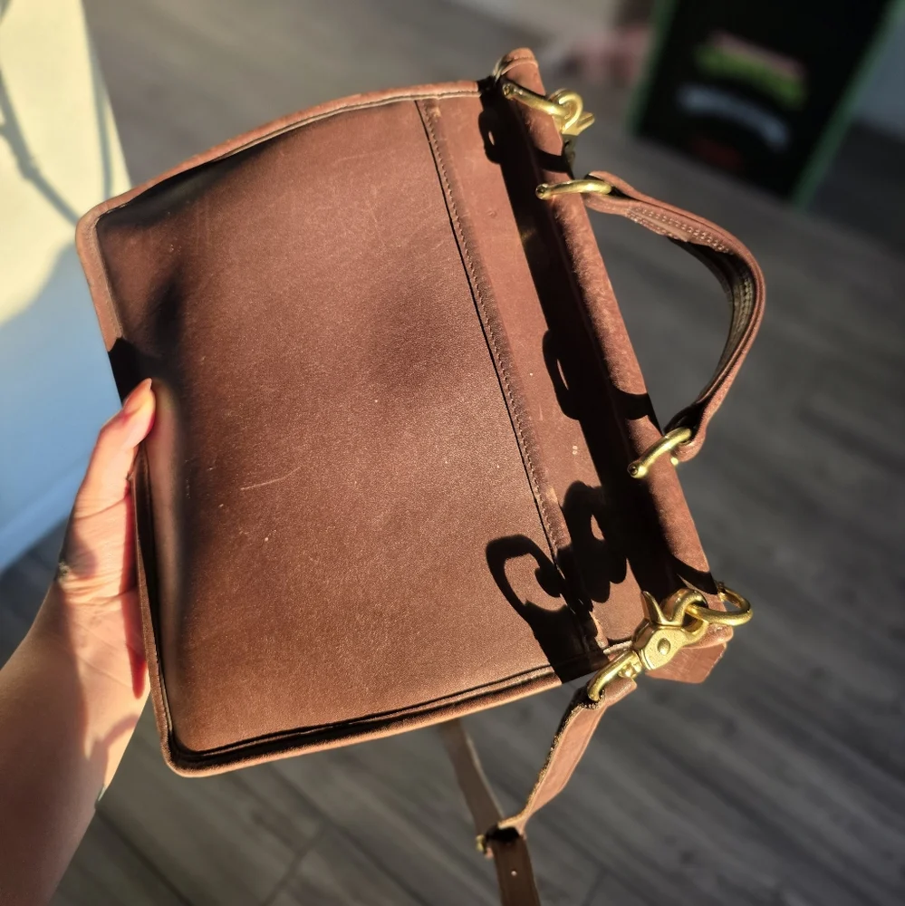 Coach Bag Willis British Tan - Picture 3 of 9